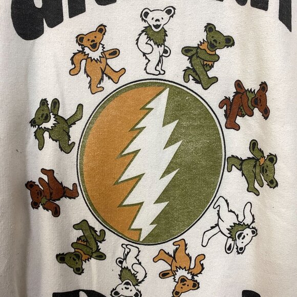 Grateful Dead Dancing Bears Psychadelic Rock Crewneck Size Large - Picture 4 of 4